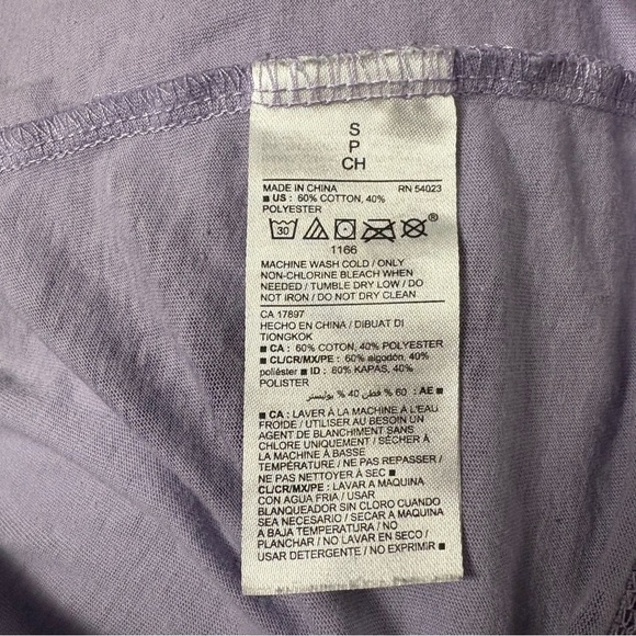 Mens Goosebumps Purple Tie Dye Logo Graphic T-Shirt Size Small short sleeve - Picture 6 of 7